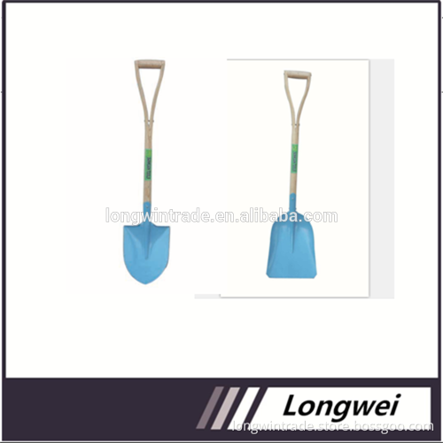 High quality steel shovels for Korean market, garden hand tools